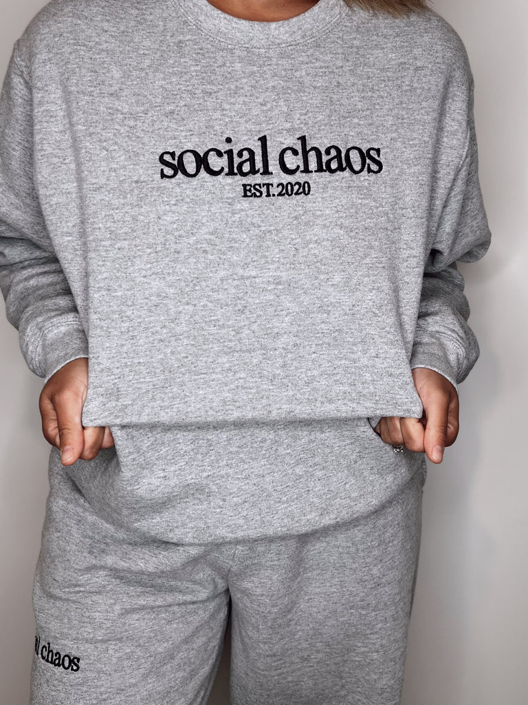 Social Chaos Crewneck